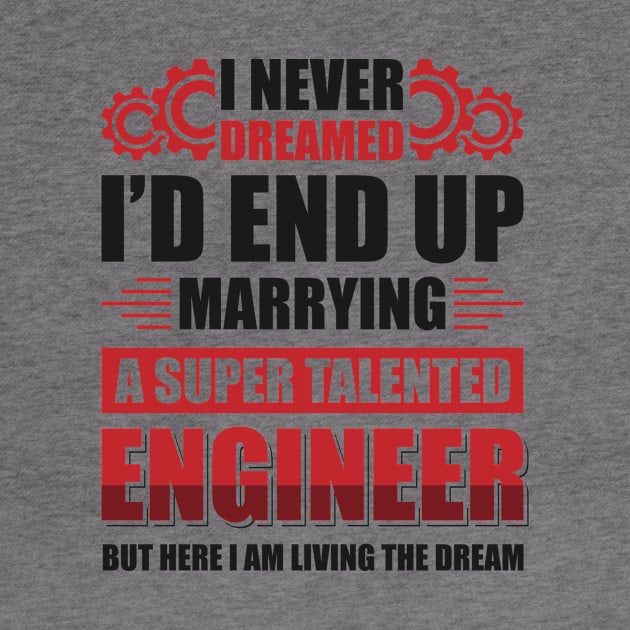 Marrying a super talented engineer by Arish Van Designs